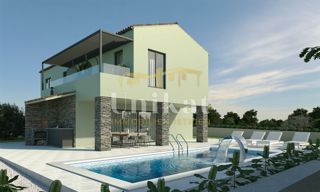 Progetto per casa con piscina - 7 km dal mare